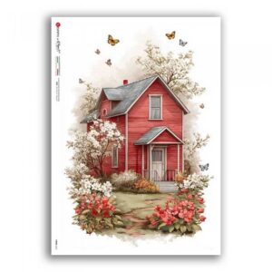 VIEWS-0241. Carta di riso per decoupage — Paesaggio