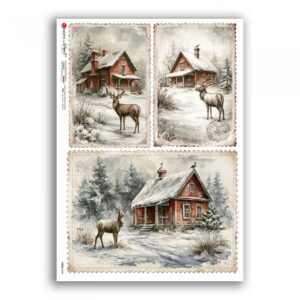 VIEWS-0248. Carta di riso per decoupage — Paesaggio