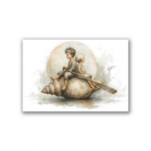 GF-BABY-037. Carta di riso per decoupage — BABY — grande formato