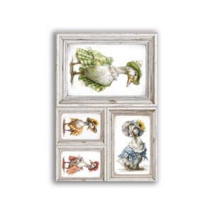 GF-COUNTRY-034. Carta di riso per decoupage — COUNTRY — grande formato