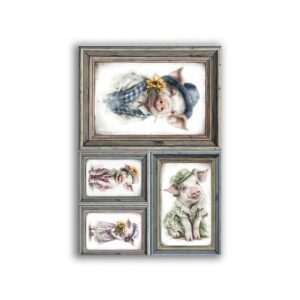 GF-COUNTRY-036. Carta di riso per decoupage — COUNTRY — grande formato
