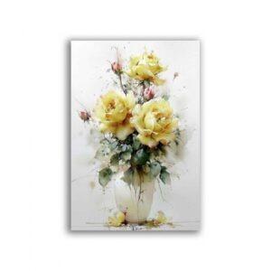 GF-FIORI-123. Carta di riso per decoupage — FIORI — grande formato