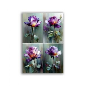 GF-FIORI-125. Carta di riso per decoupage — FIORI — grande formato