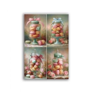 GF-CUCINA-030. Carta di riso per decoupage — CUCINA — grande formato