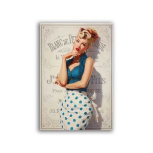 GF-PIN-UP-034. Carta di riso per decoupage — PIN-UP — grande formato