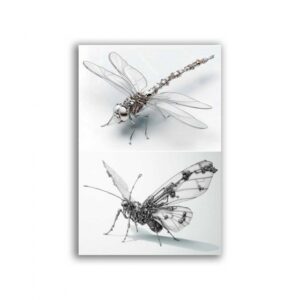 GF-STEAMPUNK-015. Carta di riso per decoupage — STEAMPUNK — grande formato