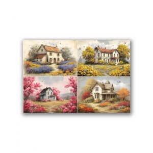 GF-PAESAGGI-079. Carta di riso per decoupage — PAESAGGI — grande formato