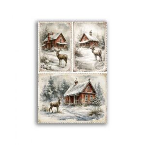 GF-PAESAGGI-083. Carta di riso per decoupage — PAESAGGI — grande formato